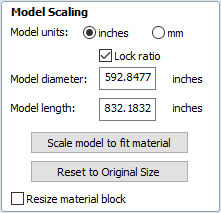Model Scaling for Full 3D model